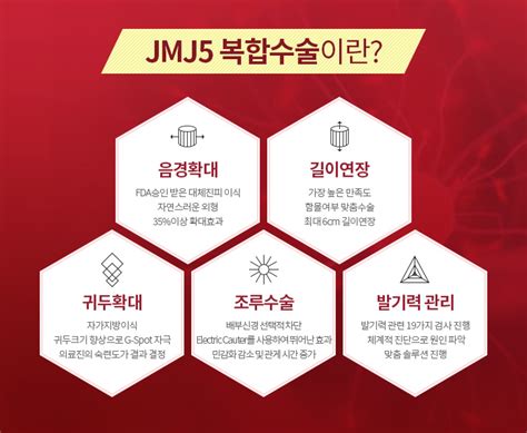Jmj5 복합수술 가격
